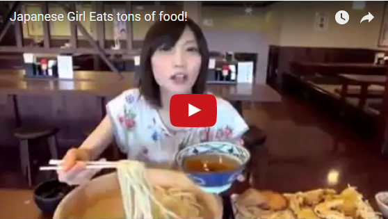Japanese Girl Eats A Whole Bowl of Ramen