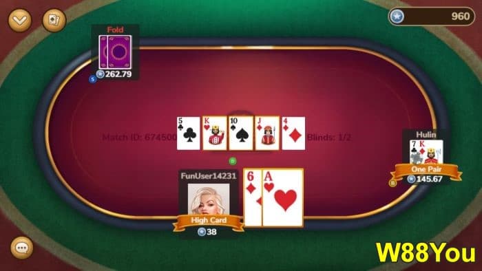 Basic poker rules and how to play + Easy poker online at W88