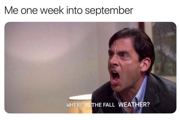 10 Hilarious Reactions of the People Whenever September Comes