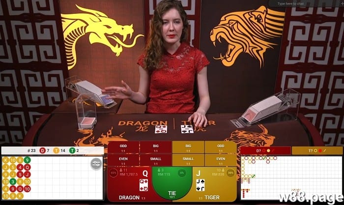 w88 club palazzo review dragon tiger