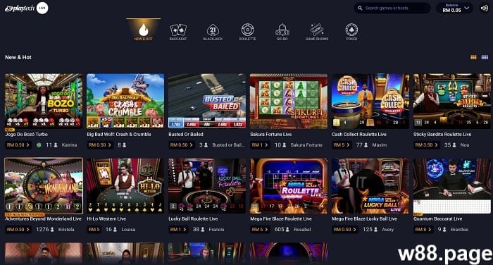 w88 club palazzo review for malaysian players