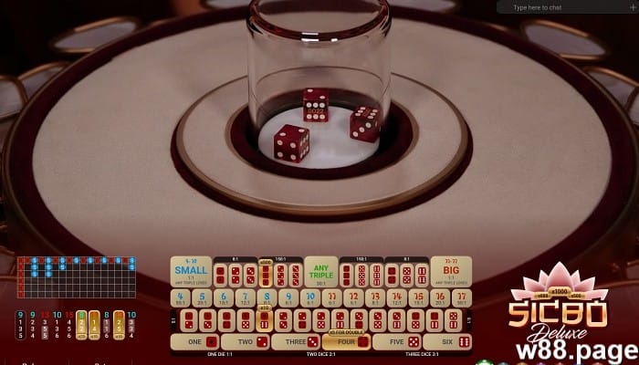 w88 club palazzo review sic bo