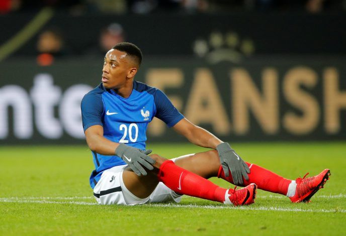 Anthony Martial treated injury after France vs Kazakhstan WC