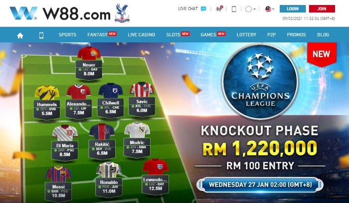 How to play sportsbook W88 + How to bet on sportsbook tips