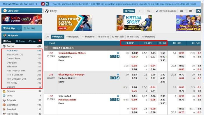 How to play sportsbook W88 + How to bet on sportsbook tips