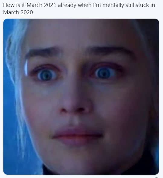 March 2020 vs March 2021 memes - Netizens recalling memories