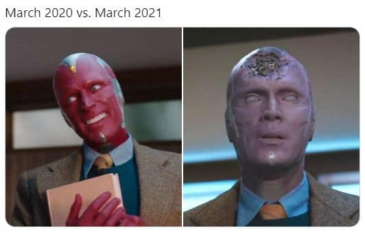 March 2020 vs March 2021 memes - Netizens recalling memories