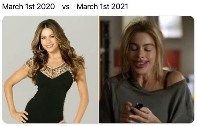 March 2020 vs March 2021 memes - Netizens recalling memories