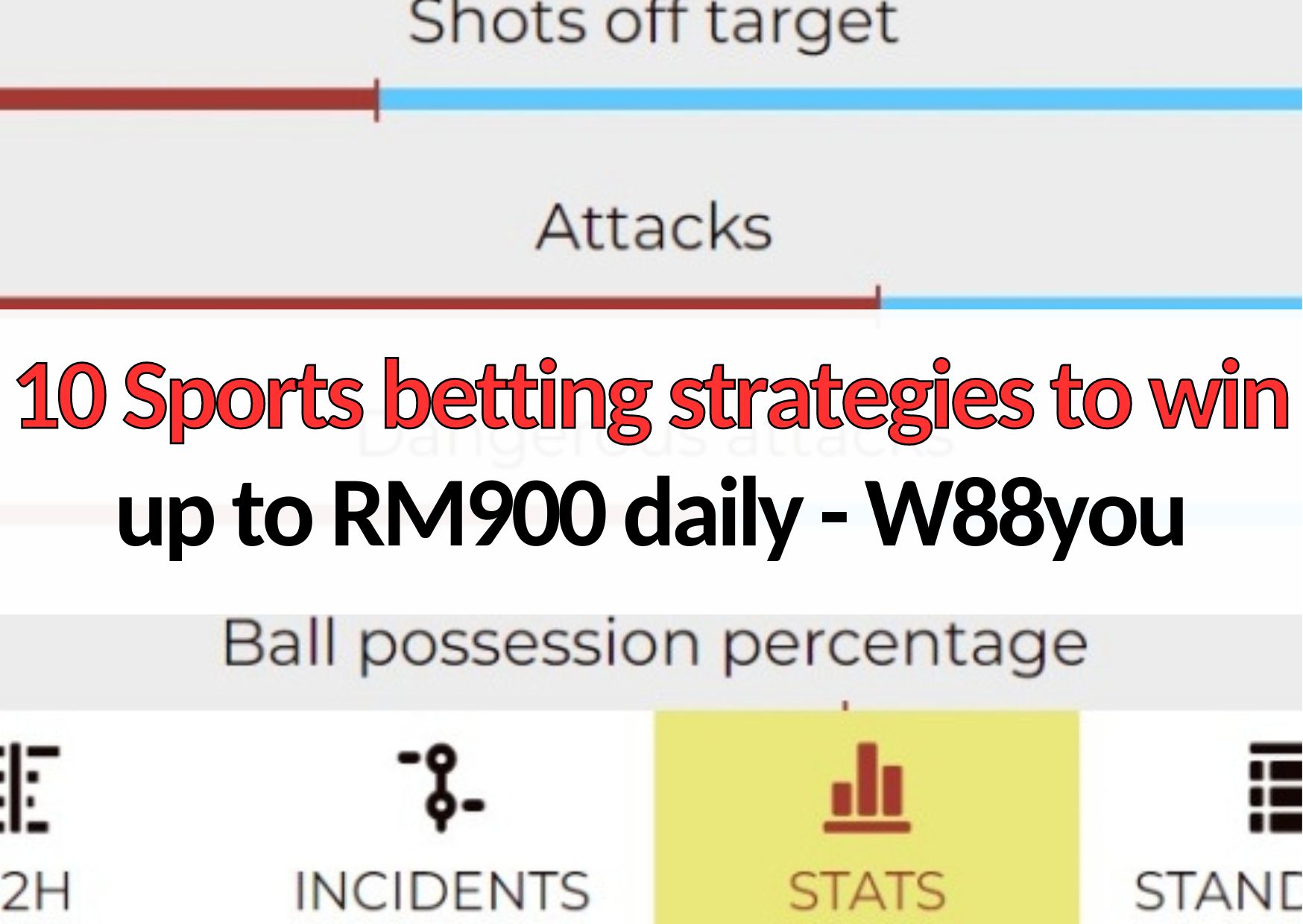 w88you 10 sports betting strategies to win daily