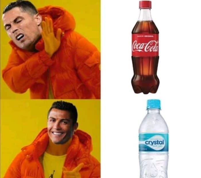Cristiano Ronaldo Coca Cola snub Euro'20: Witty memes Flood