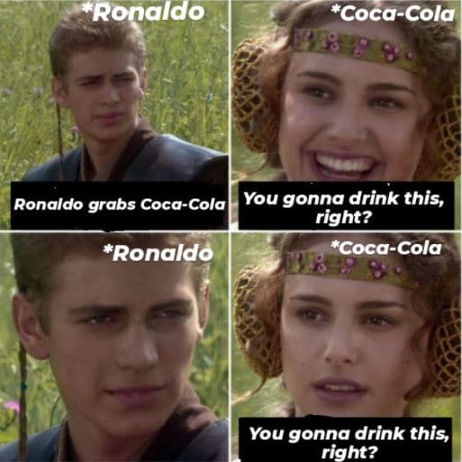 Cristiano Ronaldo Coca Cola snub Euro'20: Witty memes Flood