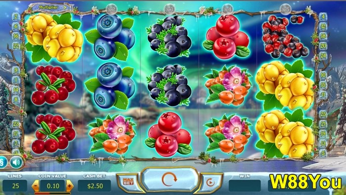 w88you best yggdrasil slots games online for real money or free demo winter berries