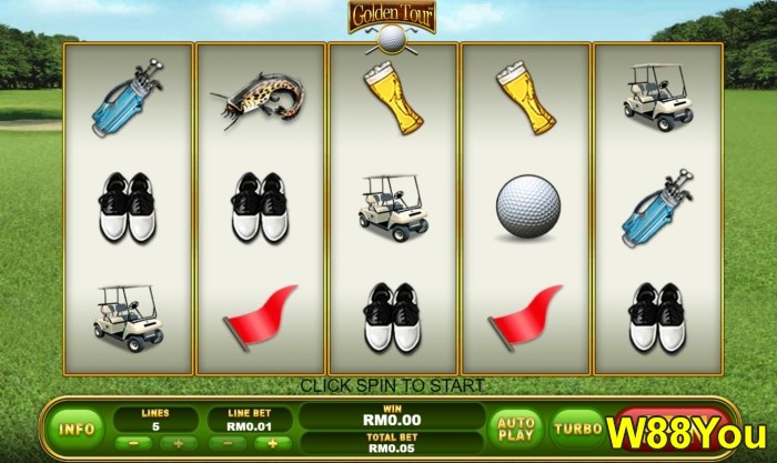 w88you 10 most popular slots online games at w88 golden tour