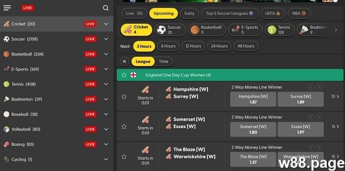 best sites for sports betting in malaysia w88