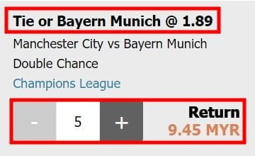 w88 what is double chance in betting x2