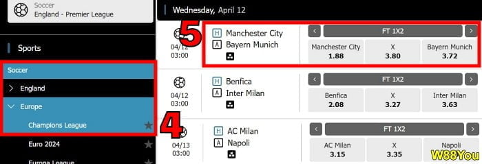 w88 what is double chance in football betting