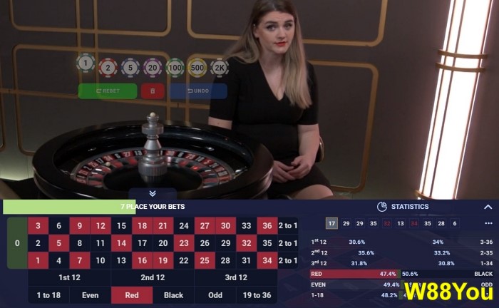 w88 how to win roulette online every spin