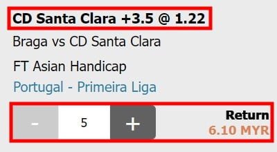 w88 asian handicap 3.5 advantage odds