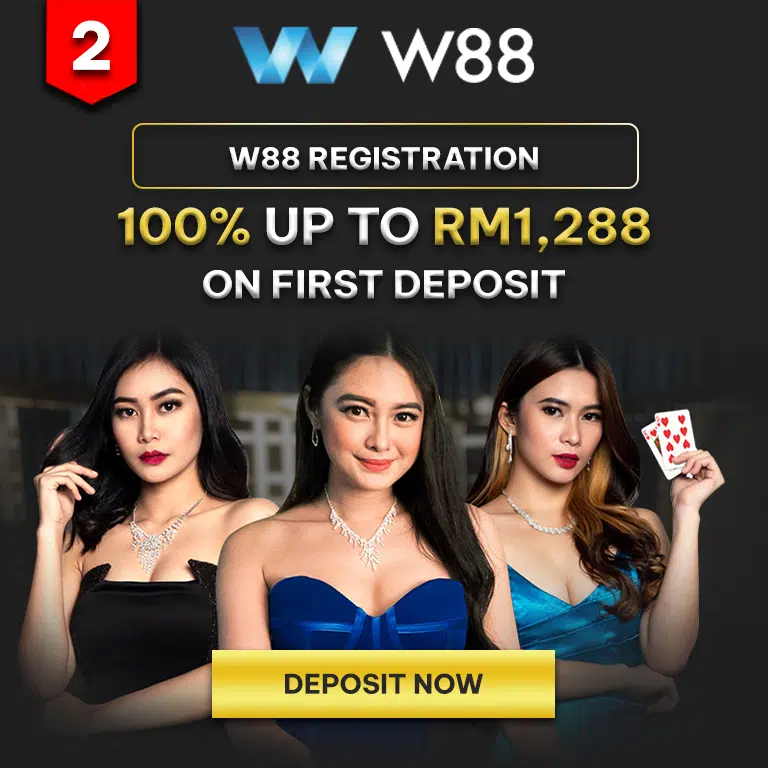 w88 register new member account malaysia and claim 100% bonus up to rm1,288 on first deposit