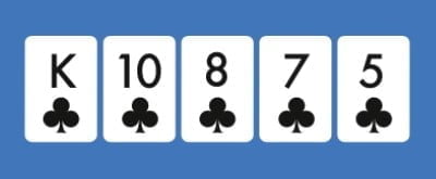 w88you w88 poker online card rank flush