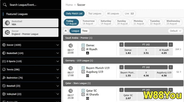 ww88 login malaysian for the best gaming experience online in sports betting