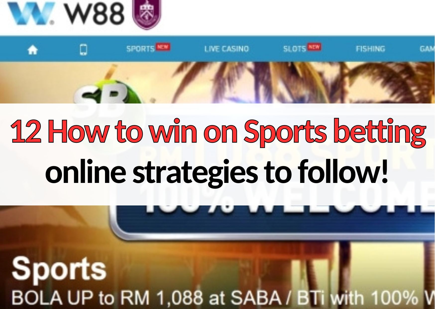 12 how to win on sports betting strategies