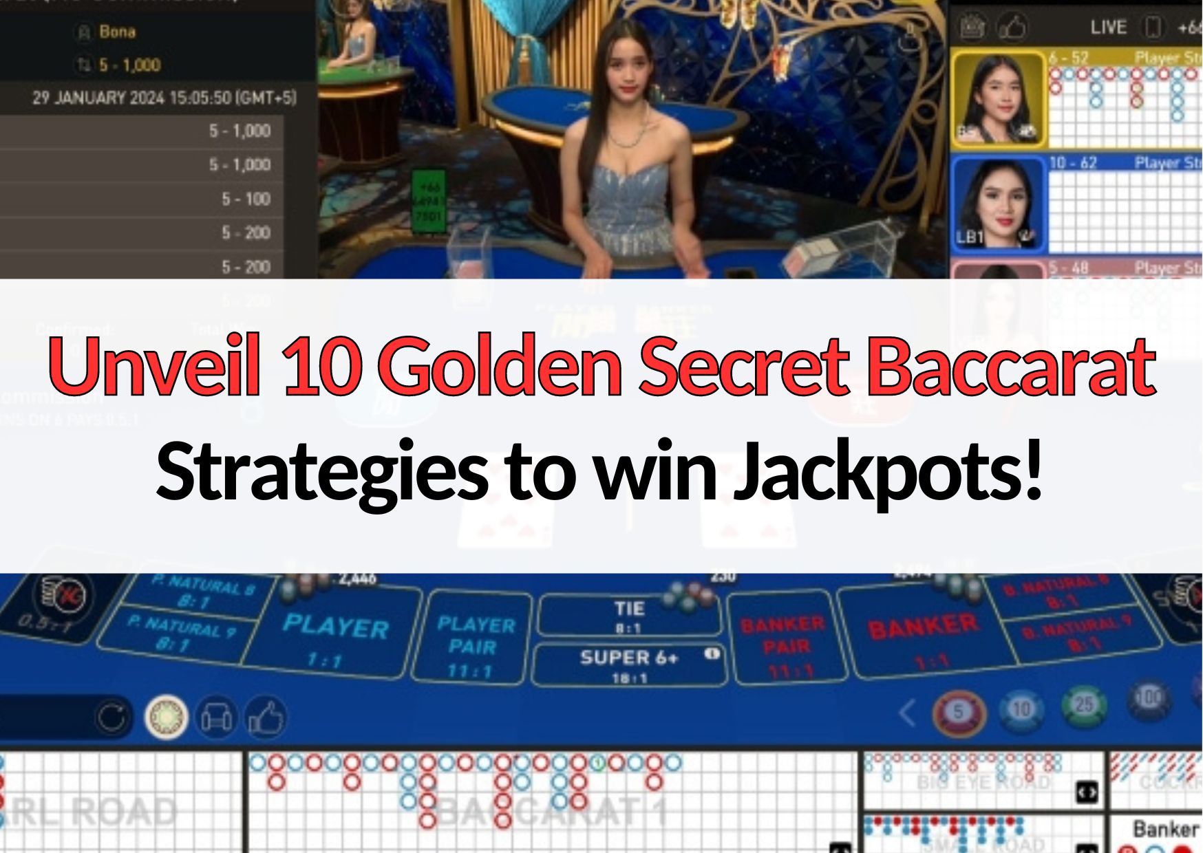 golden secret baccarat strategy to win big jackpots