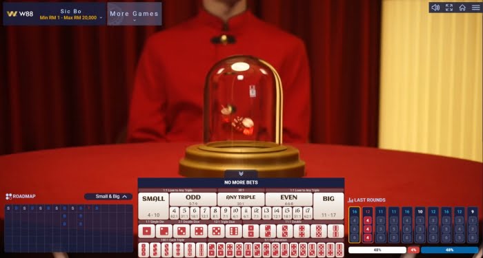easy casino games to win money - sicbo