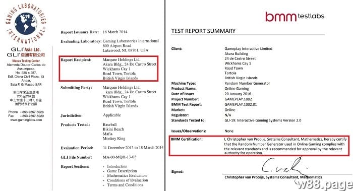 club w88 app betting certificates