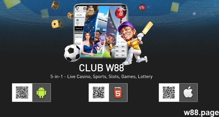 club w88 app download on ios and android