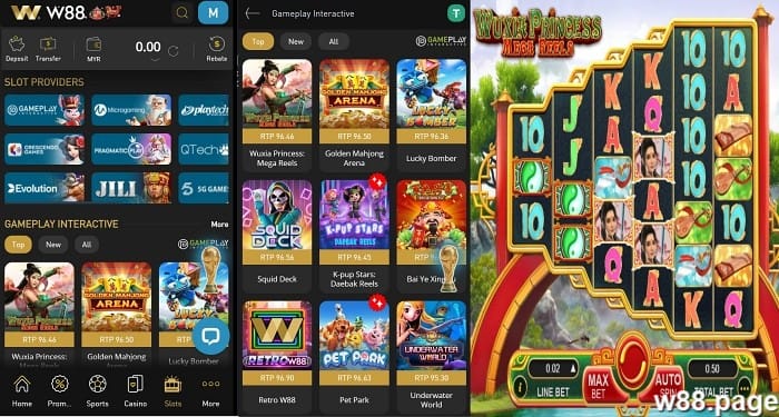 club w88 app play online slots