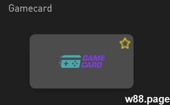 quickpay w88 game card
