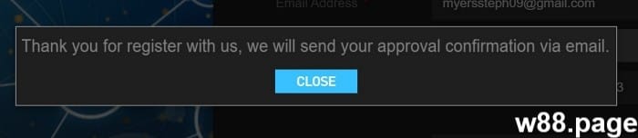 w88 affiliate how to join step 6