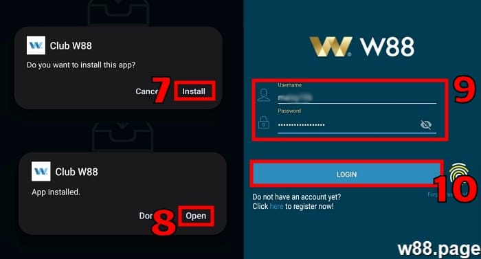 w88 mobile casino app step 3 (1)