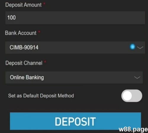 w88 review w88 deposit