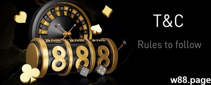 w88 vip club terms and conditions