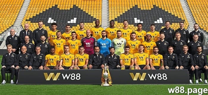 w88 wolves shirt sponsor