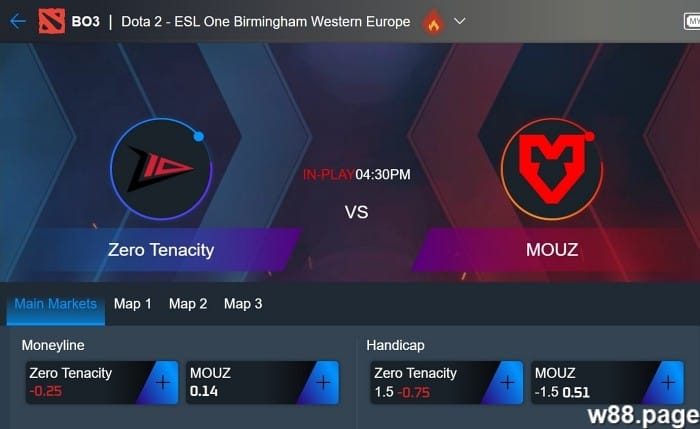 w88.com - a-sports saba esports