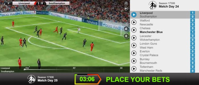 virtual football betting tips and tricks