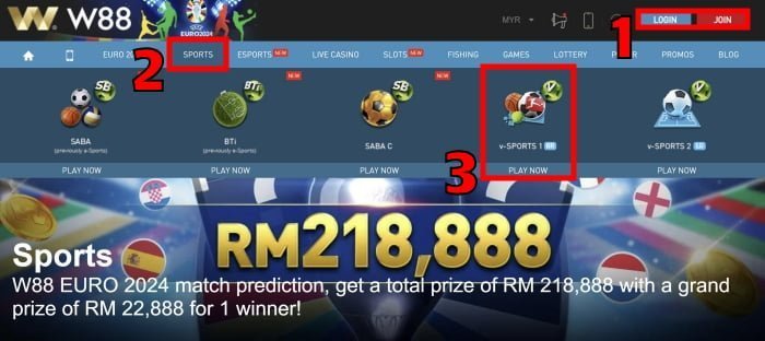 how to play virtual football betting tutorial step 1