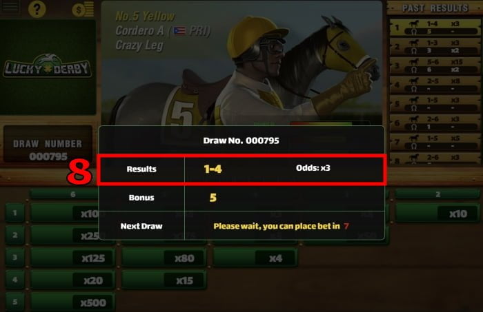 how to play w88 lucky derby online step 4 (1)