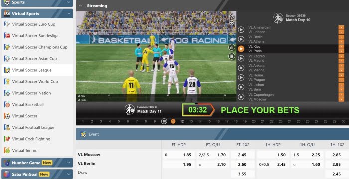 virtual betting games learn what is virtual games in betting