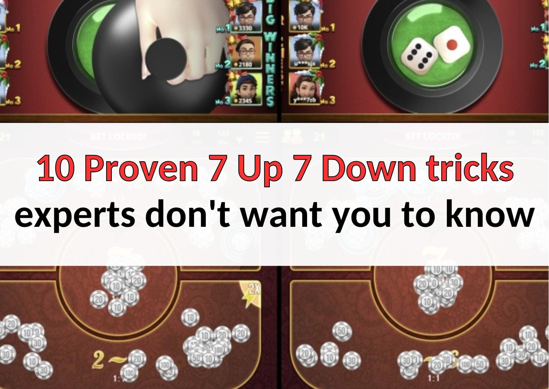 10 Proven 7 Up 7 Down tricks experts don't want you to know