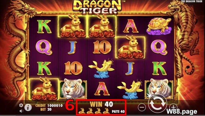 dragon tiger slot game real money gameplay outcome