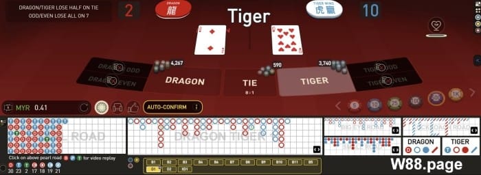 dragon vs tiger pattern hack and strategies