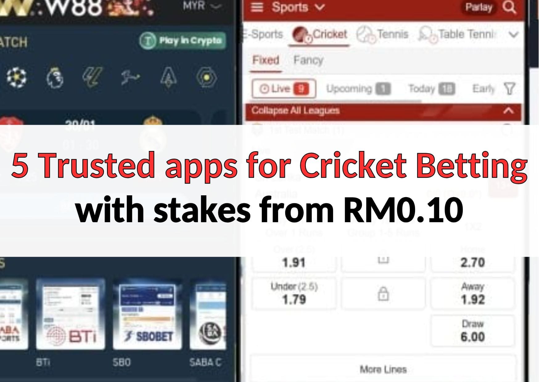 5 trusted apps for cricket betting