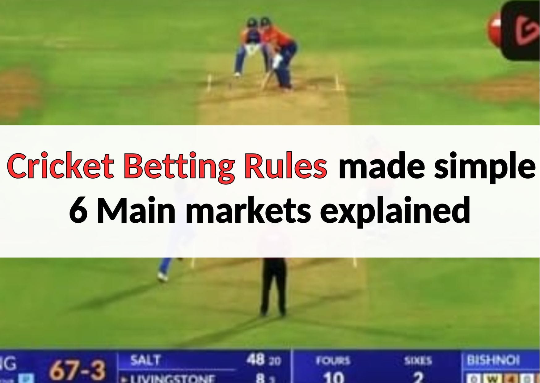 cricket betting rules made simple