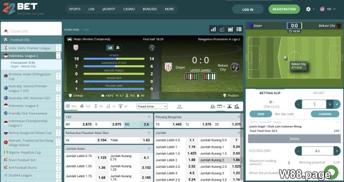best football betting sites malaysia 22bet recommended for beginners