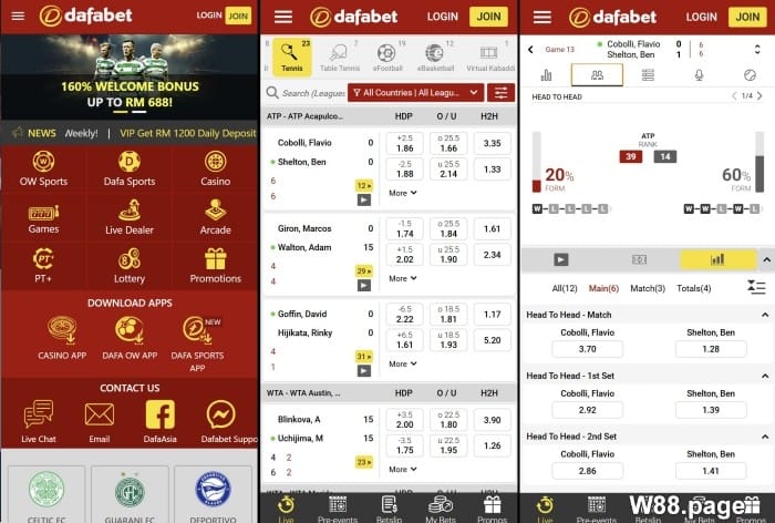 best tennis betting apps dafabet malaysia