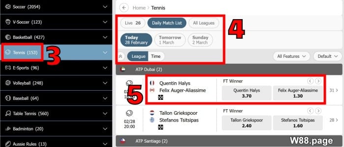 step 2 tennis betting over under tutorial